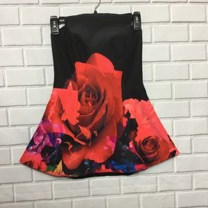 Women’s Keepsake rose strapless top